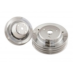 MR. GASKET Chrome Pulley...